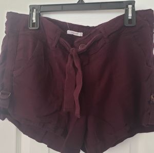 Maroon shorts